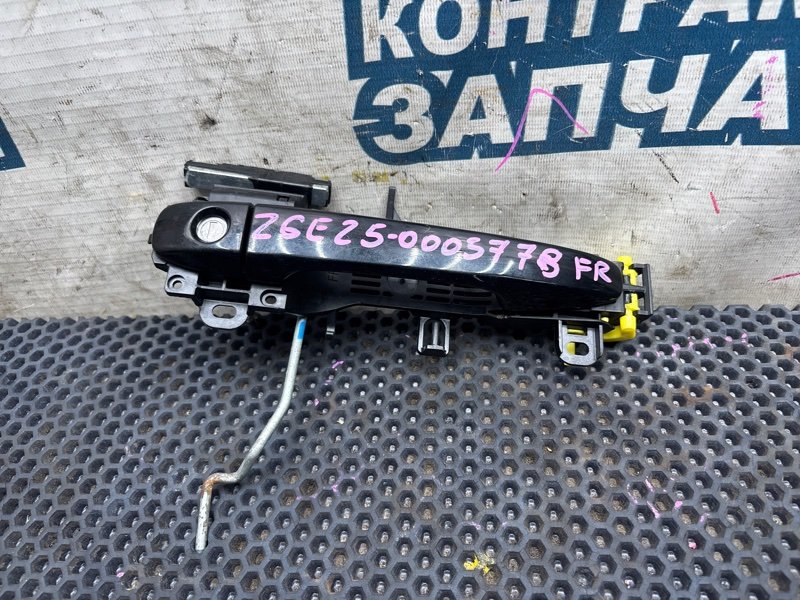 Ручка двери внешняя Toyota Wish ZGE25 2ZR-FAE передняя правая (б/у)
