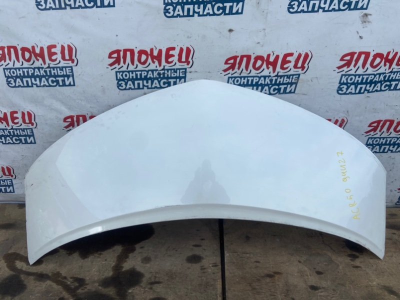 Капот Toyota Estima ACR50 2AZ-FE (б/у)