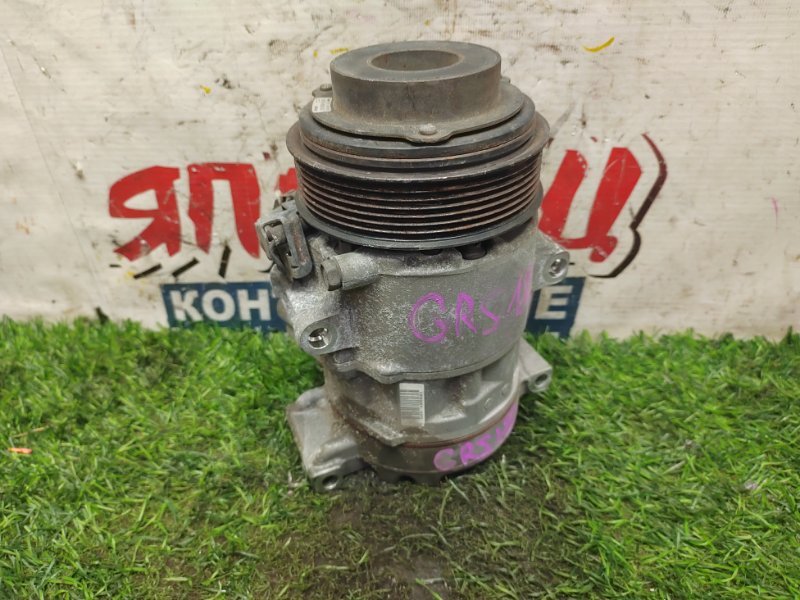 Компрессор кондиционера Toyota Crown GRS180 4GR-FSE (б/у)