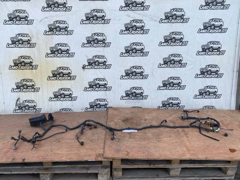 Проводка под капот Toyota Land Cruiser FZJ80 1FZ-FE (б/у)