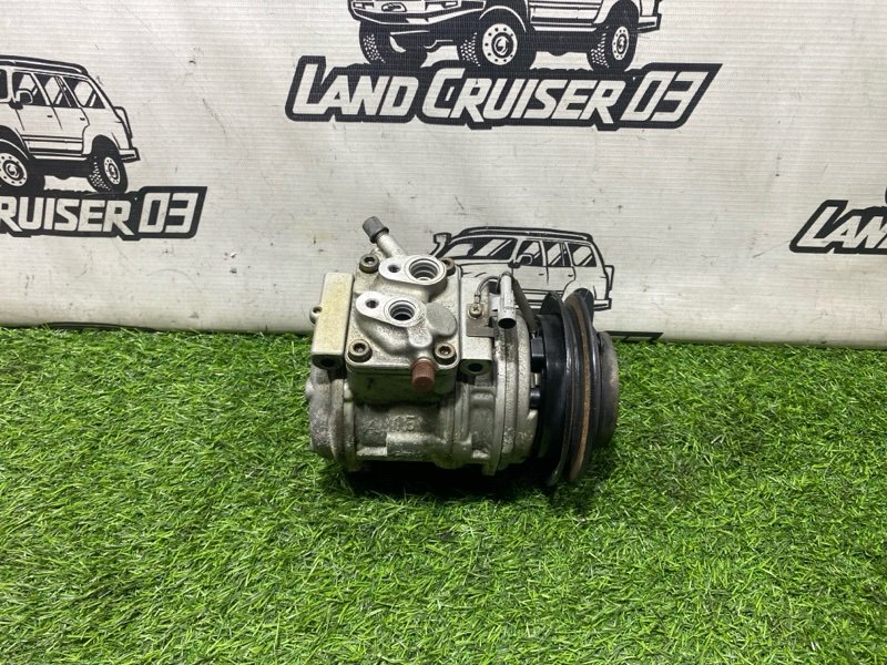 Компрессор кондиционера Toyota Land Cruiser HDJ81 1HD-FT (б/у)
