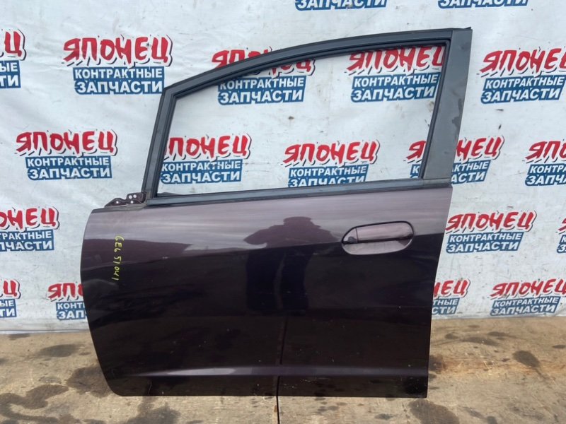 Дверь Honda Fit GE6 L13A передняя левая (б/у)