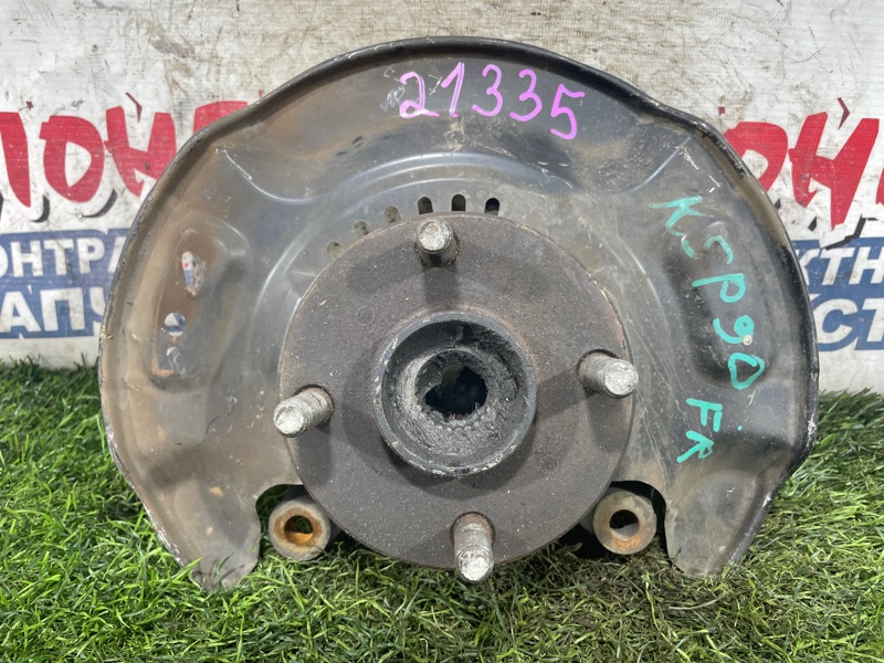 Ступица Toyota Vitz KSP90 1KR-FE передняя правая (б/у)