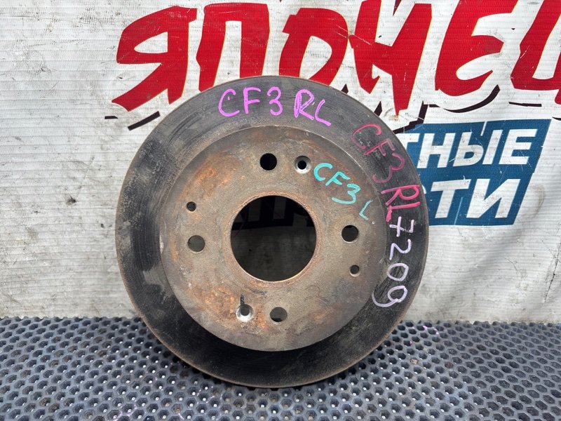 Тормозной диск Honda Accord CF3 F18B задний левый (б/у)