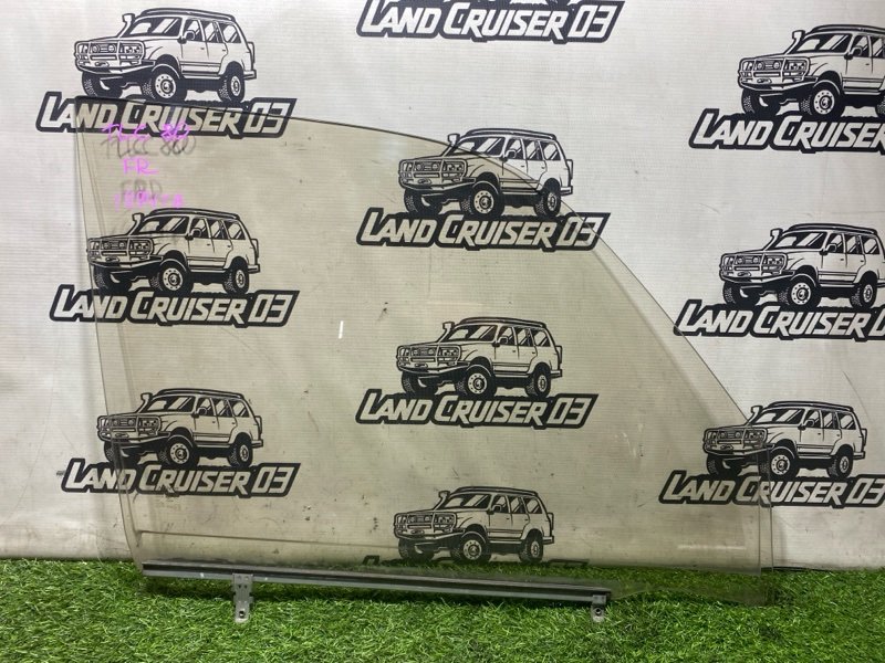Стекло двери Toyota Land Cruiser FZJ80 1FZ-FE переднее правое (б/у)