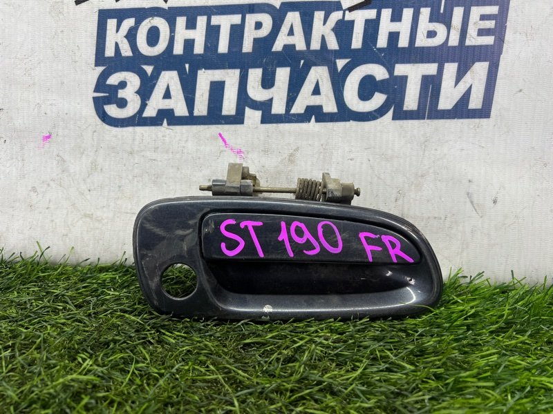 Ручка двери внешняя Toyota Carina ST190 4S-FE передняя правая (б/у)