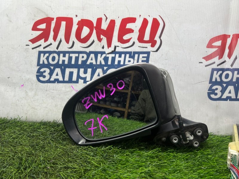 Зеркало Toyota Prius ZVW30 2ZR-FXE левое (б/у)