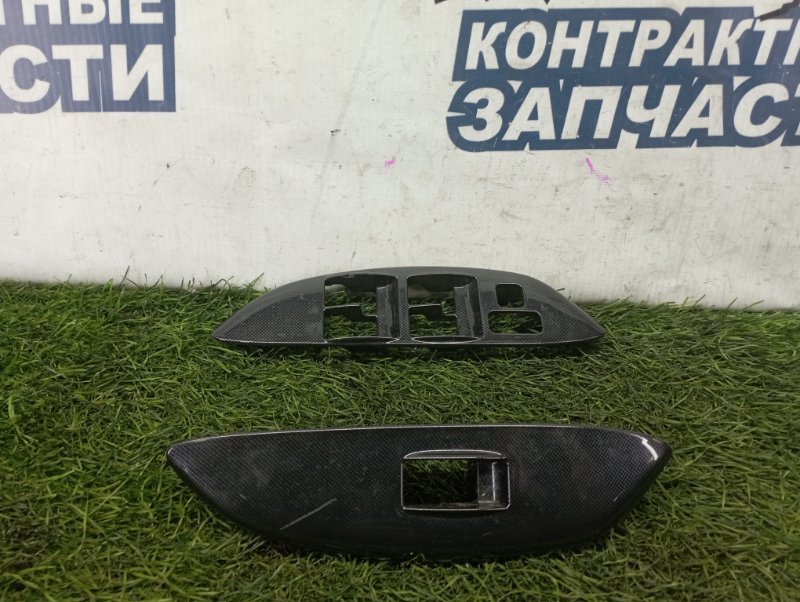 Накладка блока управления стеклоподъемниками Toyota Vitz NCP13 1NZ-FE передняя (б/у)