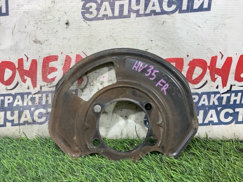 Кожух тормозного диска Nissan Skyline HV35 VQ30DD передний правый (б/у)