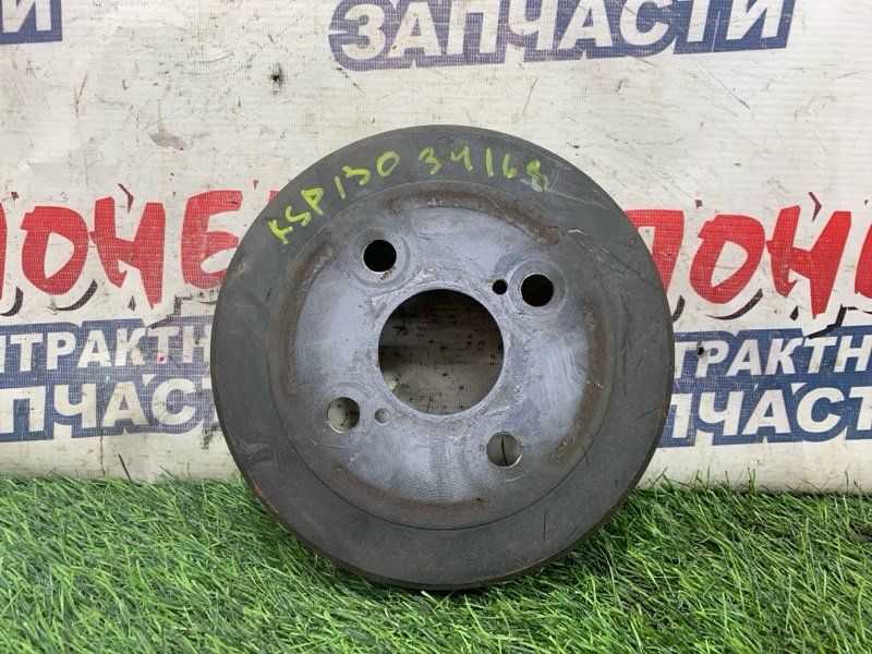 Тормозной барабан Toyota Vitz KSP130 1KR-FE задний (б/у)