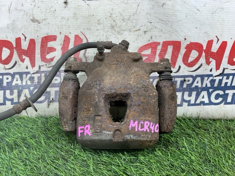 Суппорт Toyota Estima MCR40 1MZ-FE передний правый (б/у)