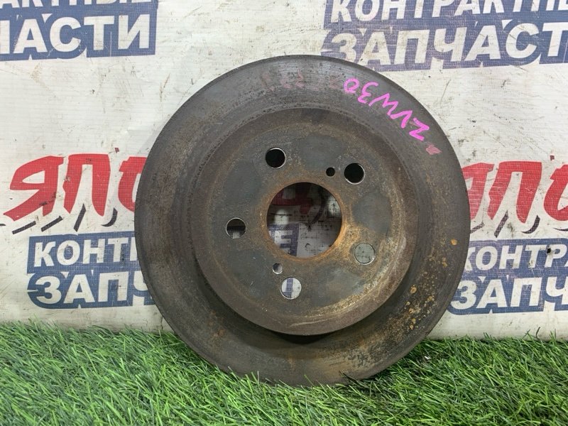 Тормозной диск Toyota Prius ZVW30 2ZR-FXE задний (б/у)