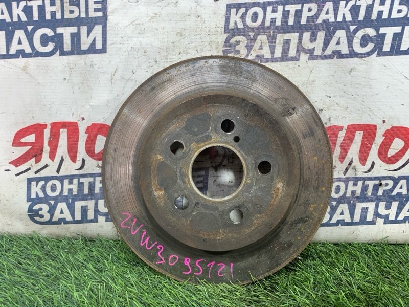 Тормозной диск Toyota Prius ZVW30 2ZR-FXE задний (б/у)
