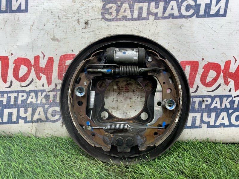 Механизм стояночного тормоза Toyota Vitz KSP130 1KR-FE задний левый (б/у)