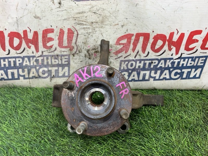 Ступица Nissan March AK12 CR12DE передняя правая (б/у)
