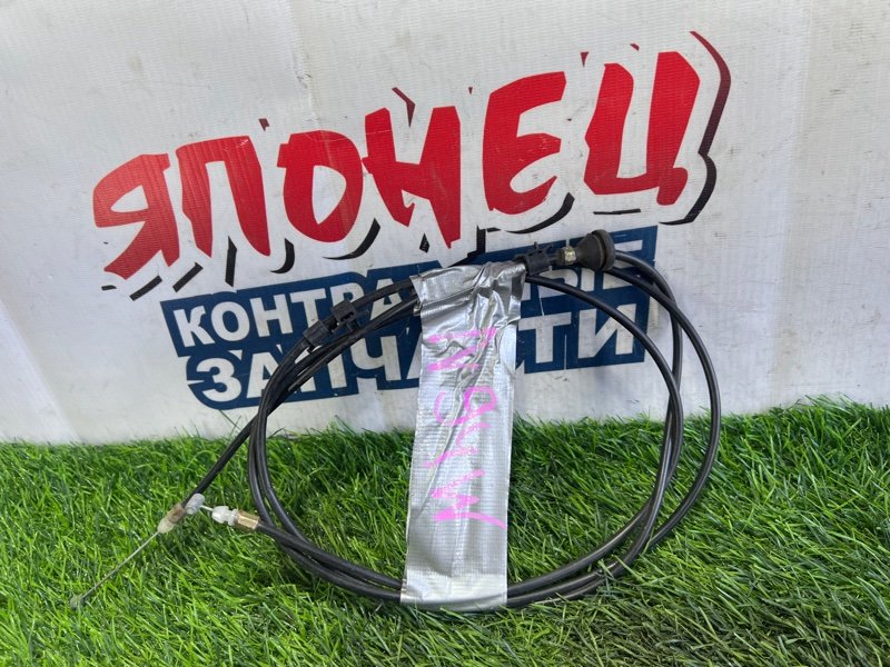 Тросик замка капота Mitsubishi Chariot Grandis N94W 4G64 (б/у)