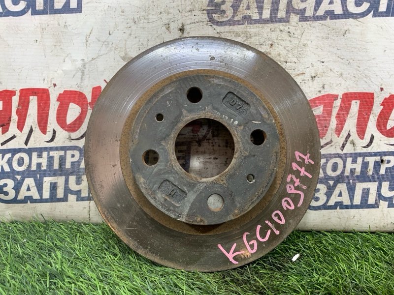 Тормозной диск Toyota Passo KGC10 1KR-FE передний (б/у)