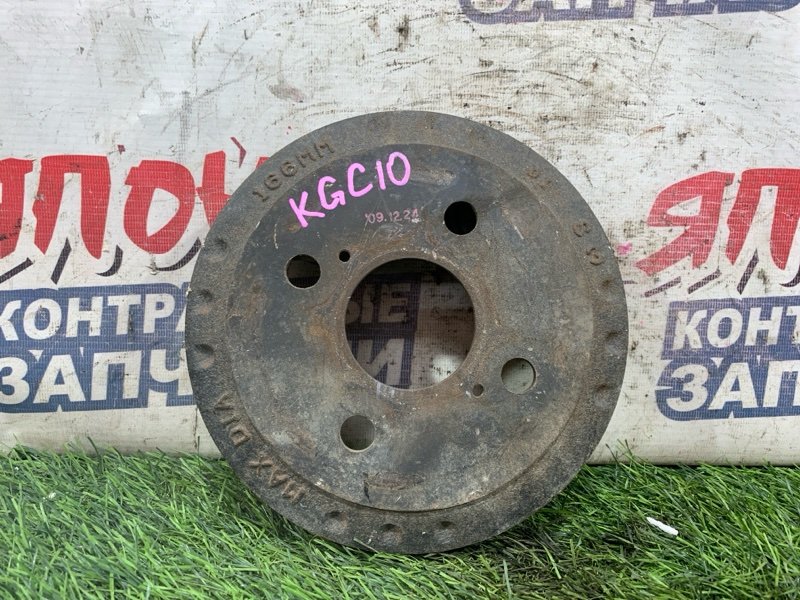 Тормозной барабан Toyota Passo KGC10 1KR-FE задний (б/у)