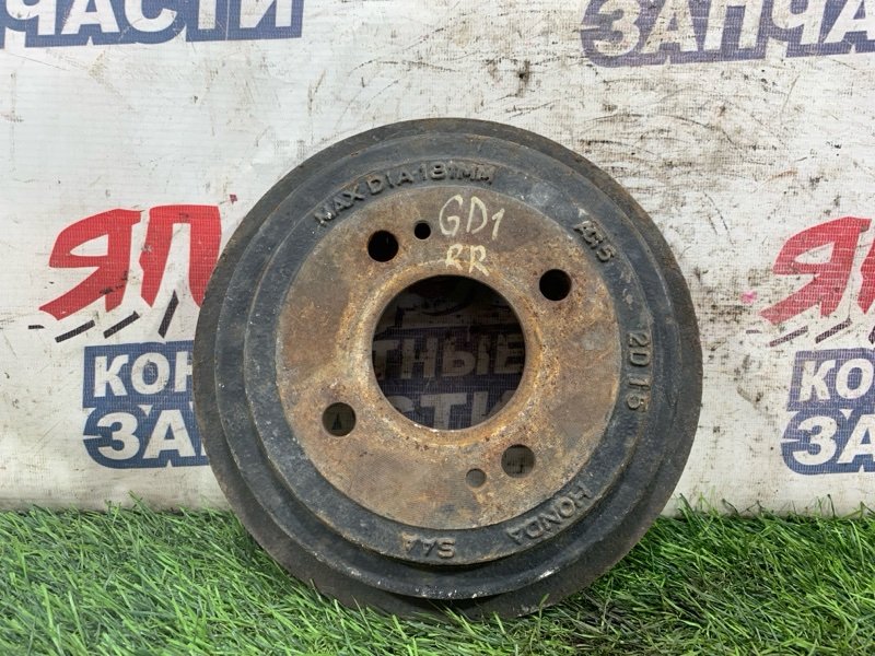 Тормозной барабан Honda Fit GD1 L13A задний (б/у)