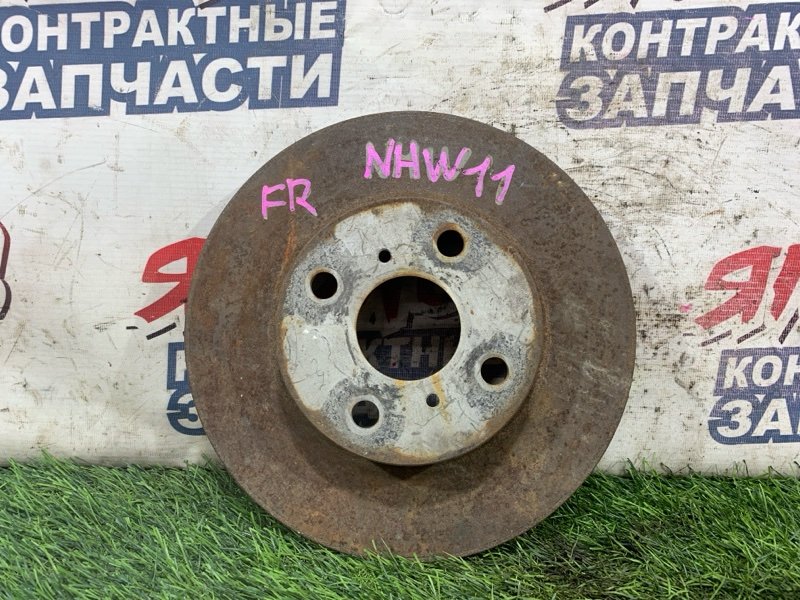 Тормозной диск Toyota Prius NHW11 1NZ-FXE передний (б/у)