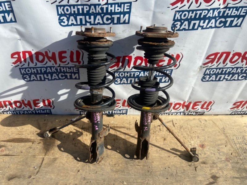 Стойка Toyota Corolla Fielder NZE144 1NZ-FE передняя (б/у)
