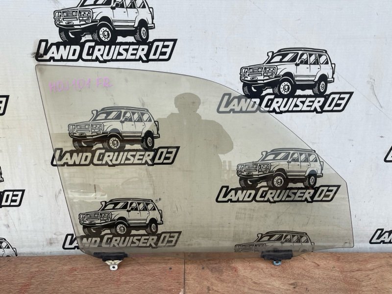 Стекло двери Toyota Land Cruiser HDJ101 1HD-FTE переднее правое (б/у)