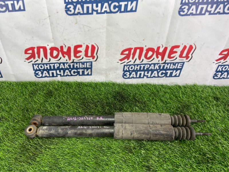 Амортизатор Nissan March AK12 CR12DE задний (б/у)