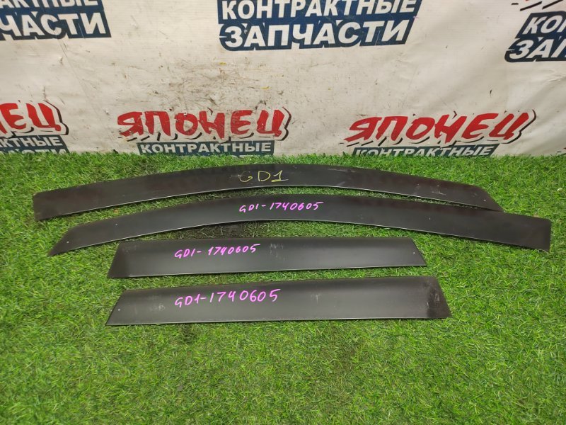 Ветровики комплект Honda Fit GD1 L13A (б/у)
