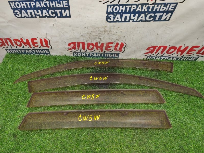 Ветровики комплект Mitsubishi Outlander CW5W 4B12 (б/у)
