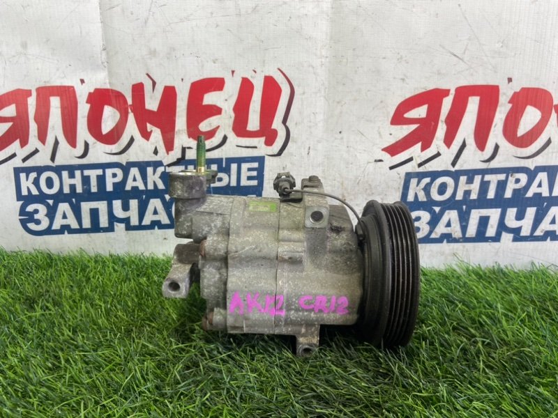 Компрессор кондиционера Nissan March AK12 CR12DE (б/у)