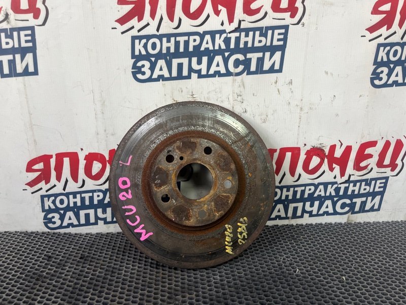 Тормозной диск Toyota Kluger V MCU20 1MZ-FE 2001 передний левый (б/у)