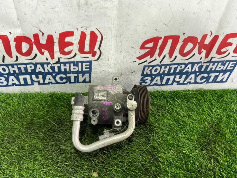 Компрессор кондиционера Nissan Dayz B21W 3B20 (б/у)
