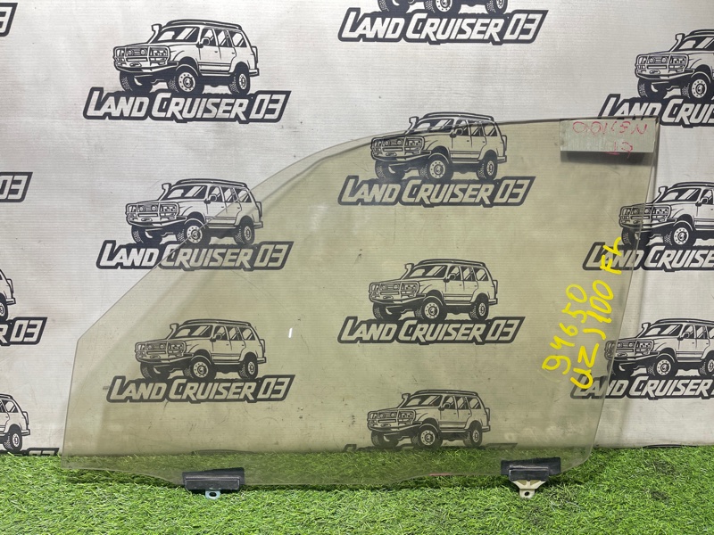 Стекло двери Toyota Land Cruiser UZJ100 2UZ-FE переднее левое (б/у)