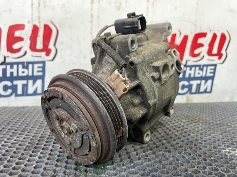 Компрессор кондиционера Toyota Platz NCP16 2NZ-FE 2004 (б/у)