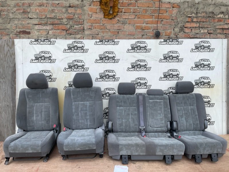 Сиденья комплект Toyota Land Cruiser HDJ101 1HD-FTE (б/у)