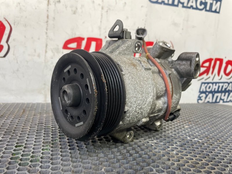 Компрессор кондиционера Toyota Vitz KSP90 1KR-FE 2005 (б/у)