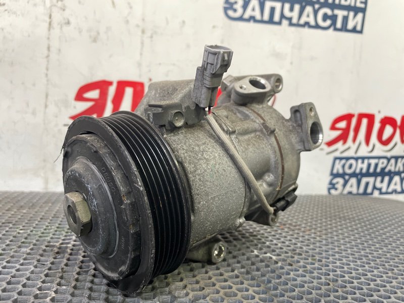 Компрессор кондиционера Toyota Vitz KSP130 1KR-FE 2011 (б/у)
