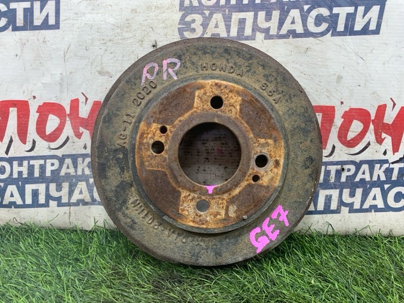 Тормозной барабан HONDA FIT GE7 L13A задний (б/у)