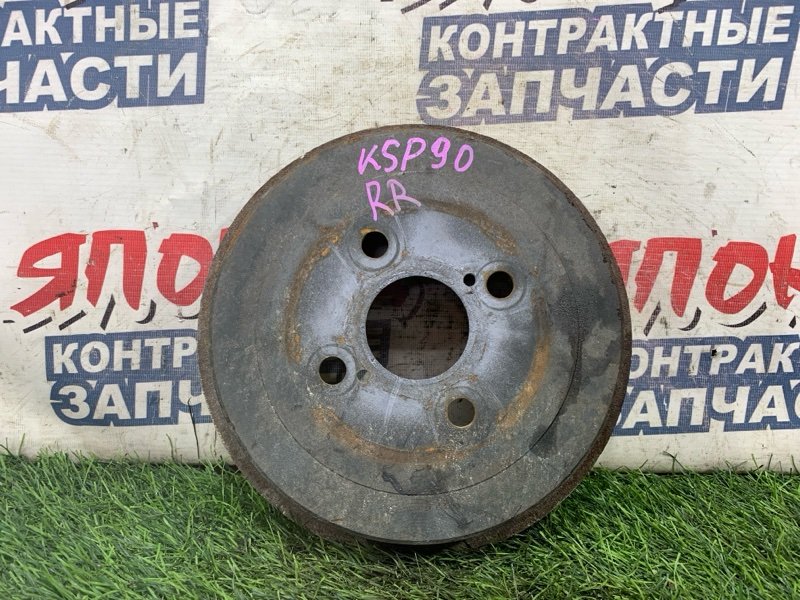 Тормозной барабан TOYOTA VITZ KSP90 1KR-FE задний (б/у)