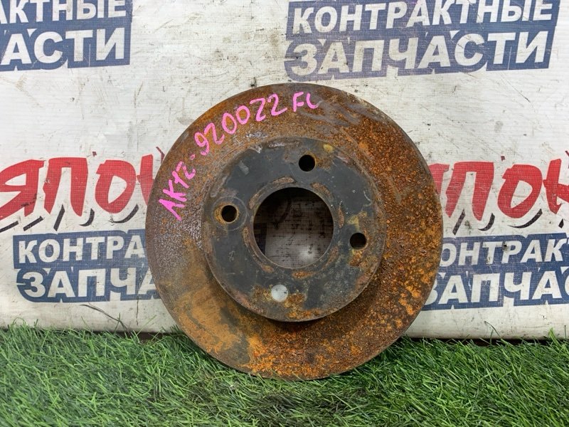 Тормозной диск NISSAN MARCH AK12 CR12DE передний (б/у)