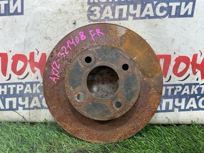 Тормозной диск NISSAN MARCH AK12 CR12DE передний (б/у)