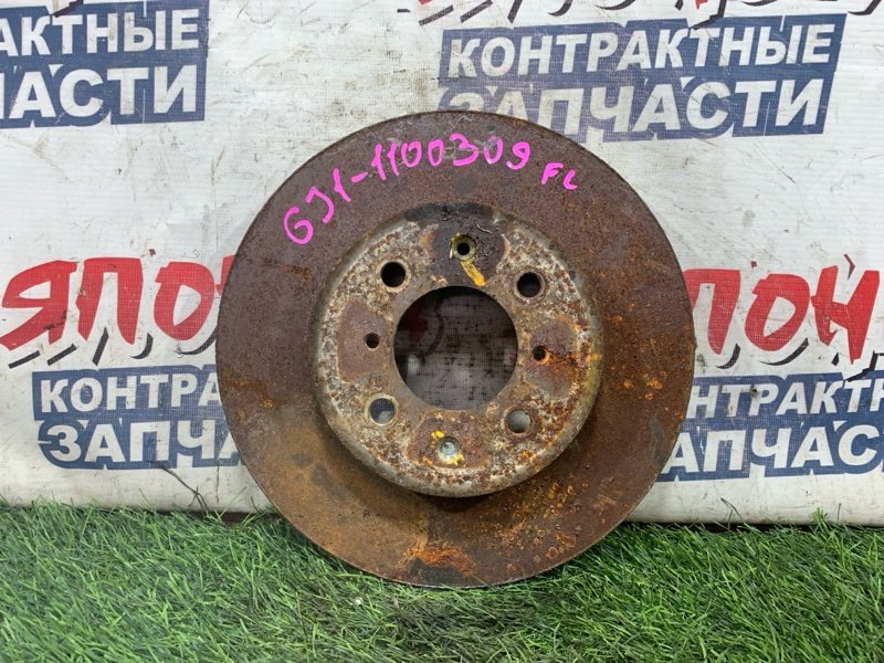 Тормозной диск HONDA AIRWAVE GJ1 L15A передний (б/у)
