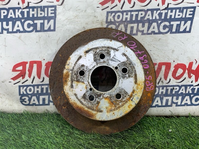 Тормозной диск SUBARU LEGACY BP5 EJ204 задний (б/у)