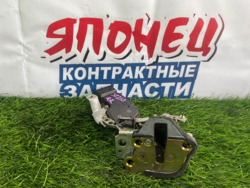 Замок двери TOYOTA CALDINA ST210 3S-FE задний правый (б/у)