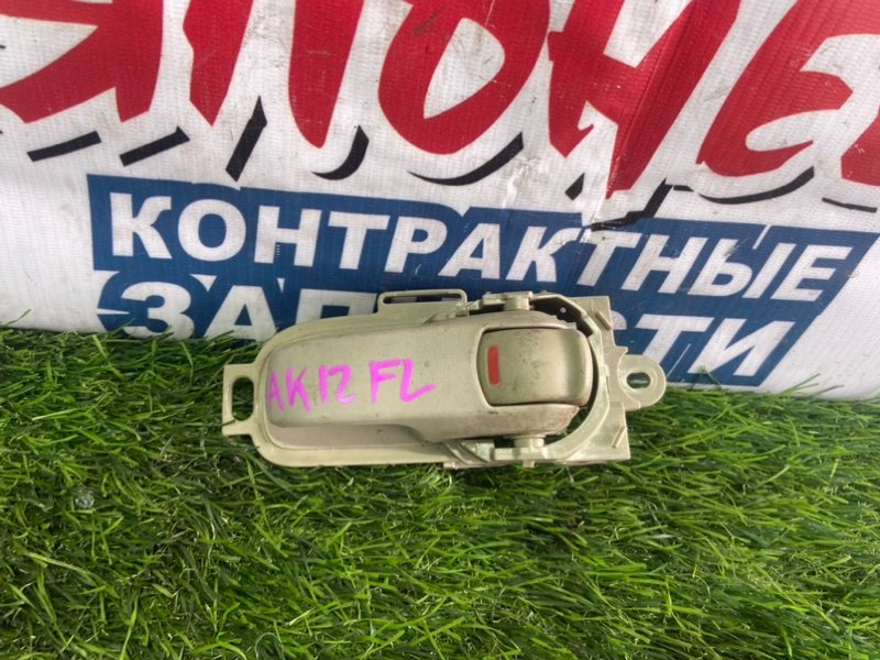 Ручка двери внутренняя NISSAN MARCH AK12 CR12DE передняя левая (б/у)