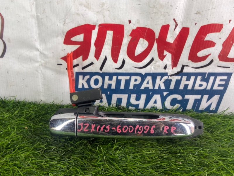 Ручка двери внешняя TOYOTA MARK II JZX115 1JZ-GE задняя правая (б/у)