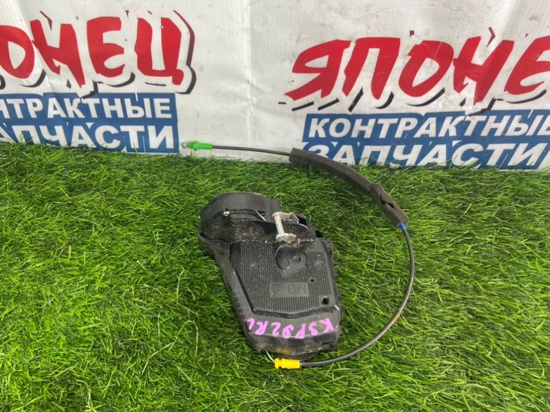 Замок двери Toyota Belta KSP92 1KR-FE задний левый (б/у)