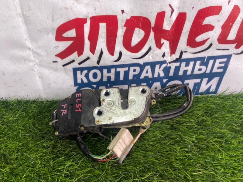 Замок двери TOYOTA COROLLA II EL51 4E-FE передний правый (б/у)