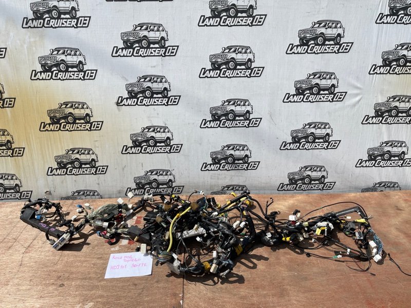 Проводка под торпедо TOYOTA LAND CRUISER HDJ101 1HD-FTE (б/у)