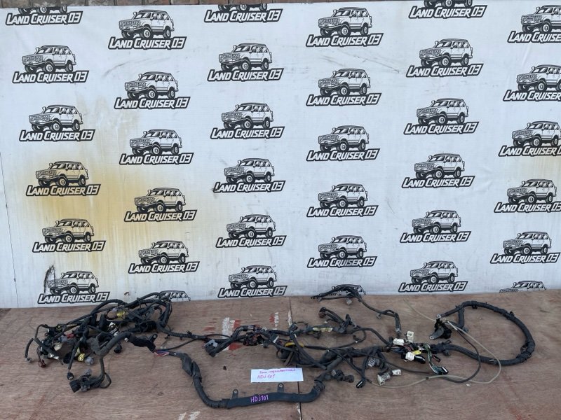 Проводка под капот TOYOTA LAND CRUISER HDJ101 1HD-FTE (б/у)